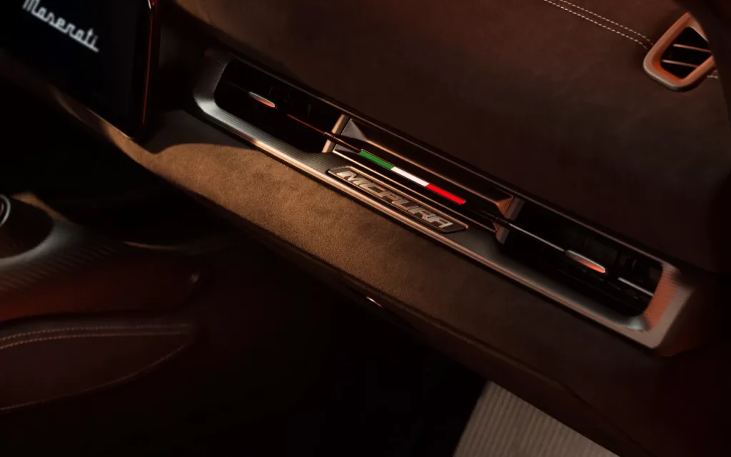 In pure Maserati style